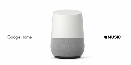 stream apple music on google home