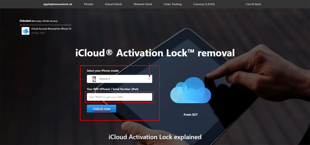 iphone unlock for icloud