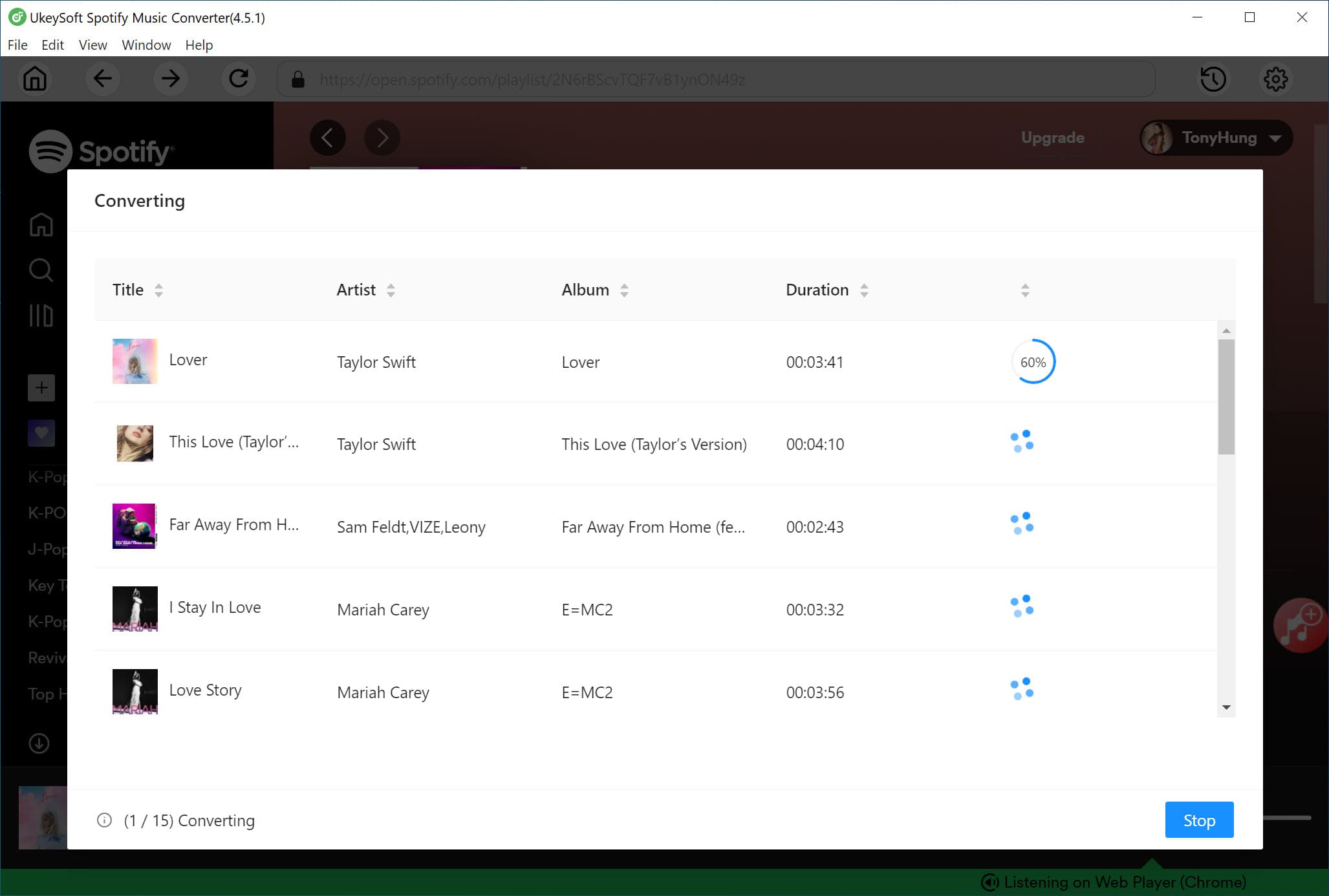 convert spotify to mp3